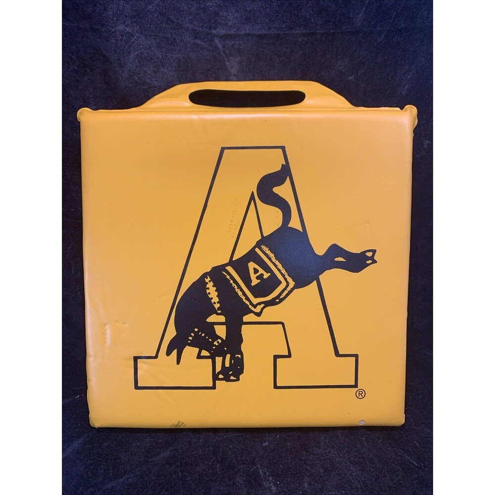 Vintage Army Black Knights Mule West Point Stadium Cushion Seat 1990s